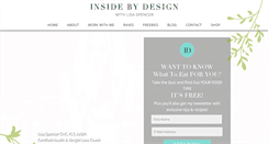 Desktop Screenshot of insidebydesign.com